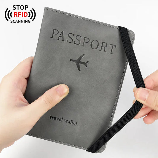 Passport Cover:  Edition with Built-in RFID Protection