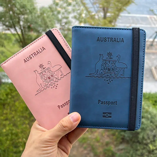 Passport Cover: AUS, Edition with Built-in RFID Protection